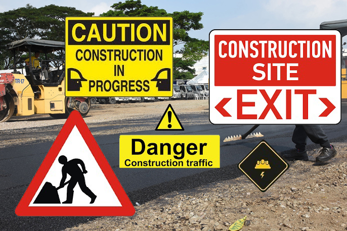 Road work signs philippines