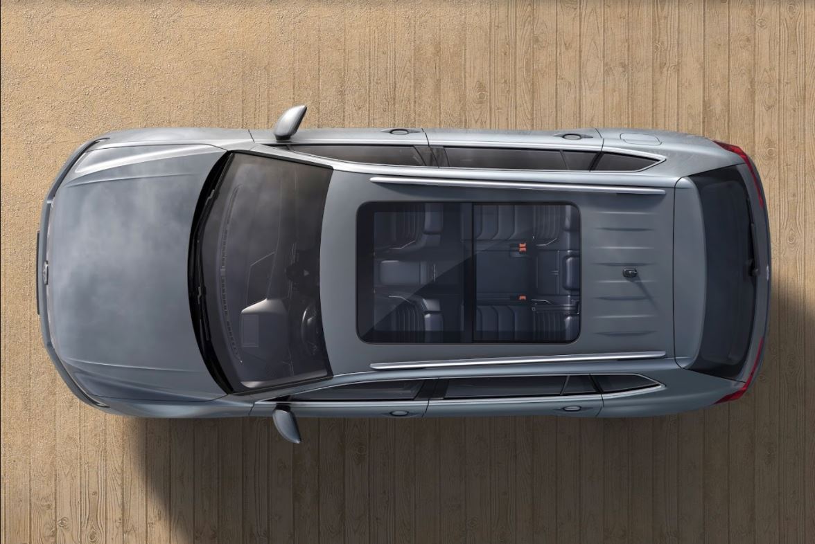 Volkswagen Tiguan 2020 top view