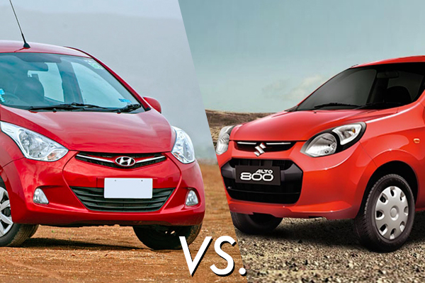 Hyundai Eon Vs Suzuki Alto 800