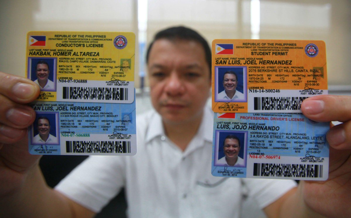 driver's license philippines