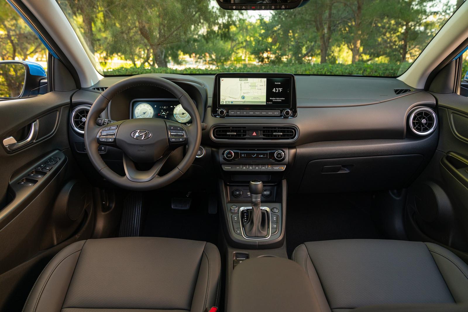 Hyundai Kona Interior - The B-segment Car With Higher Experience