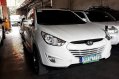 White Hyundai Tucson 2011 Automatic Gasoline for sale in Manila-0