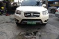 White Hyundai Santa Fe 2012 Automatic Diesel for sale in Manila-1