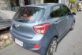 Blue Hyundai Grand I10 2014 Automatic Gasoline for sale in Quezon City-3