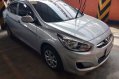 Silver Hyundai Accent 2014 Manual Diesel for sale in Quezon City-0