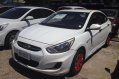 Sell White 2016 Hyundai Accent at Manual Diesel at 30000 km in Quezon City-3