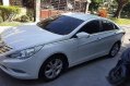 White Hyundai Sonata 2010 at 62200 km for sale in Angeles-0