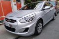 Selling Silver Hyundai Accent 2016 Sedan Automatic Gasoline at 11000 km in Manila-0