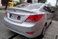 Selling Silver Hyundai Accent 2016 Sedan Automatic Gasoline at 11000 km in Manila-3