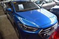 Blue Hyundai Elantra 2017 Manual Gasoline for sale in Makati-1