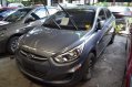 Sell Grey 2017 Hyundai Accent Manual Gasoline at 35000 km in Makati-2