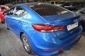 Blue Hyundai Elantra 2017 Manual Gasoline for sale in Makati-4