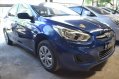 Blue Hyundai Accent 2017 at 25000 km for sale in Makati-1