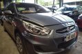 Grey Hyundai Accent 2017 Manual Gasoline for sale in Makati-3