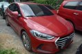 Red Hyundai Elantra 2016 at 27000 km for sale-0