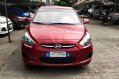 Red Hyundai Accent 2018 Automatic Diesel for sale in Cainta-1