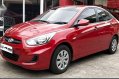 Red Hyundai Accent 2018 Automatic Diesel for sale in Cainta-0