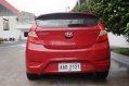 Selling Red Hyundai Accent 2014 Hatchback Automatic Diesel in Manila-1