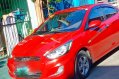 Selling Red Hyundai Accent 2013 Sedan in Marikina-0