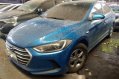 Blue Hyundai Elantra 2018 Manual Gasoline for sale-3