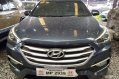 Blue Hyundai Santa Fe 2016 at 71000 km for sale-1