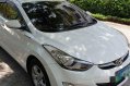 Selling White Hyundai Elantra 2012 Manual Gasoline -1