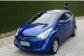 Sell Blue 2012 Hyundai Eon Sedan at 97000 km -1