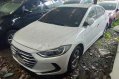 White Hyundai Elantra 2018 Manual Gasoline for sale-1