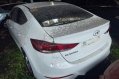 White Hyundai Elantra 2018 Manual Gasoline for sale-6