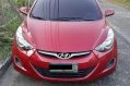 Red Hyundai Elantra 2013 for sale Quezon City -0