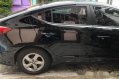 Sell Black 2018 Hyundai Elantra at Manual Gasoline -3