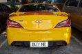 Yellow Hyundai Genesis 2013 Coupe Automatic Gasoline for sale-2