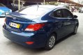 Sell Blue 2017 Hyundai Accent at 27000 km -3