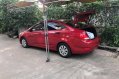 Red Hyundai Accent 2016 Manual for sale -1