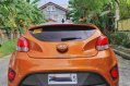 Selling Orange Hyundai Veloster 2017 Automatic Gasoline -1