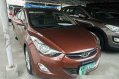 Brown Hyundai Elantra 2013 for sale in Las Pinas -0