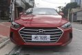 Red Hyundai Elantra 2017 for sale in Quezon City-1