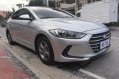 Silver Hyundai Elantra 2017 for sale in Quezon City-1