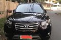 Black Hyundai Santa Fe 2012 for sale in Automatic-1
