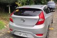 Silver Hyundai Accent 2014 Hatchback for sale -2