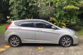 Silver Hyundai Accent 2014 Hatchback for sale -3
