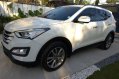 Sell White 2013 Hyundai Santa Fe in Quezon City-0
