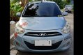 Silver Hyundai I10 2011 Hatchback at 165000 for sale in Amadeo-0