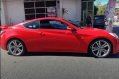 Selling Red Hyundai Genesis 2011 Coupe -3