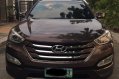 Selling Brown Hyundai Santa Fe 2015 in San Fernando-1