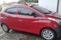Red Hyundai Eon 2015 Hatchback at 48349 km for sale in San Pedro-0