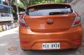 Orange Hyundai Accent 2016-0