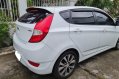  White Hyundai Accent 2014-1