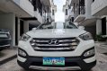 White Hyundai Santa Fe 2014 -9
