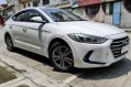 White Hyundai Elantra 2018 for sale in Automatic-1